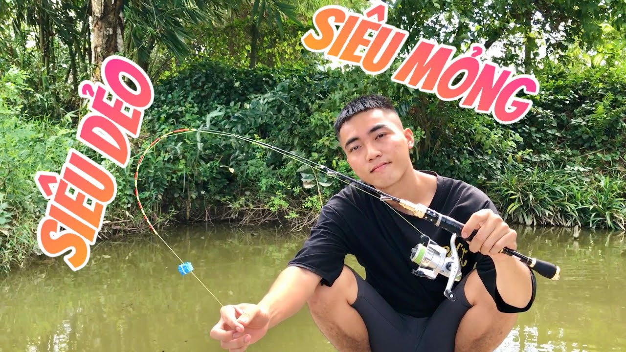 C&acirc;u C&aacute; Khủng Bằng Cần C&acirc;u M&aacute;y Si&ecirc;u Dẻo 170K