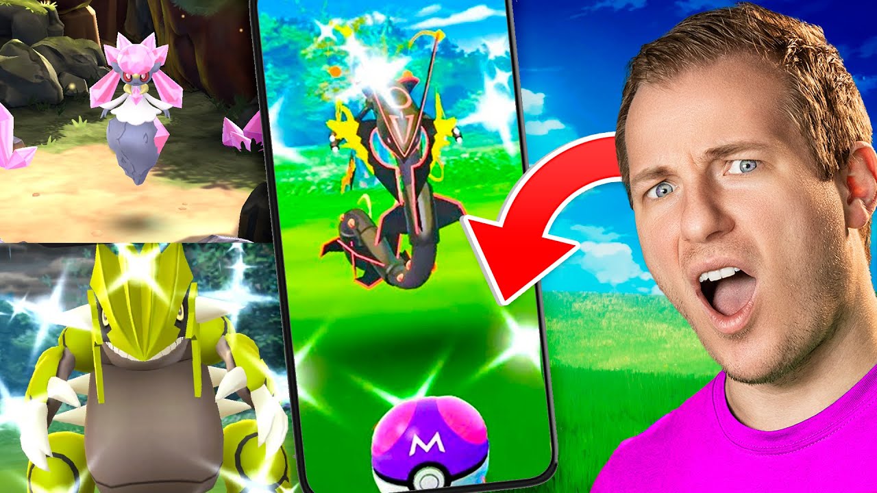Jagten på MEGA RAYQUAZA sammen med jer! Pokémon GO