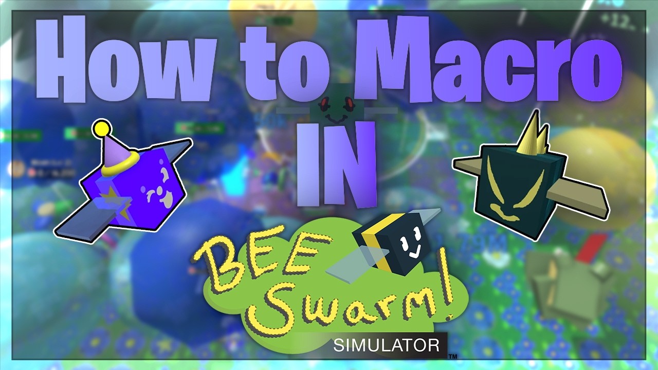 How To Macro In Roblox Bee Swarm Simulator! (NATRO MACRO GUIDE)