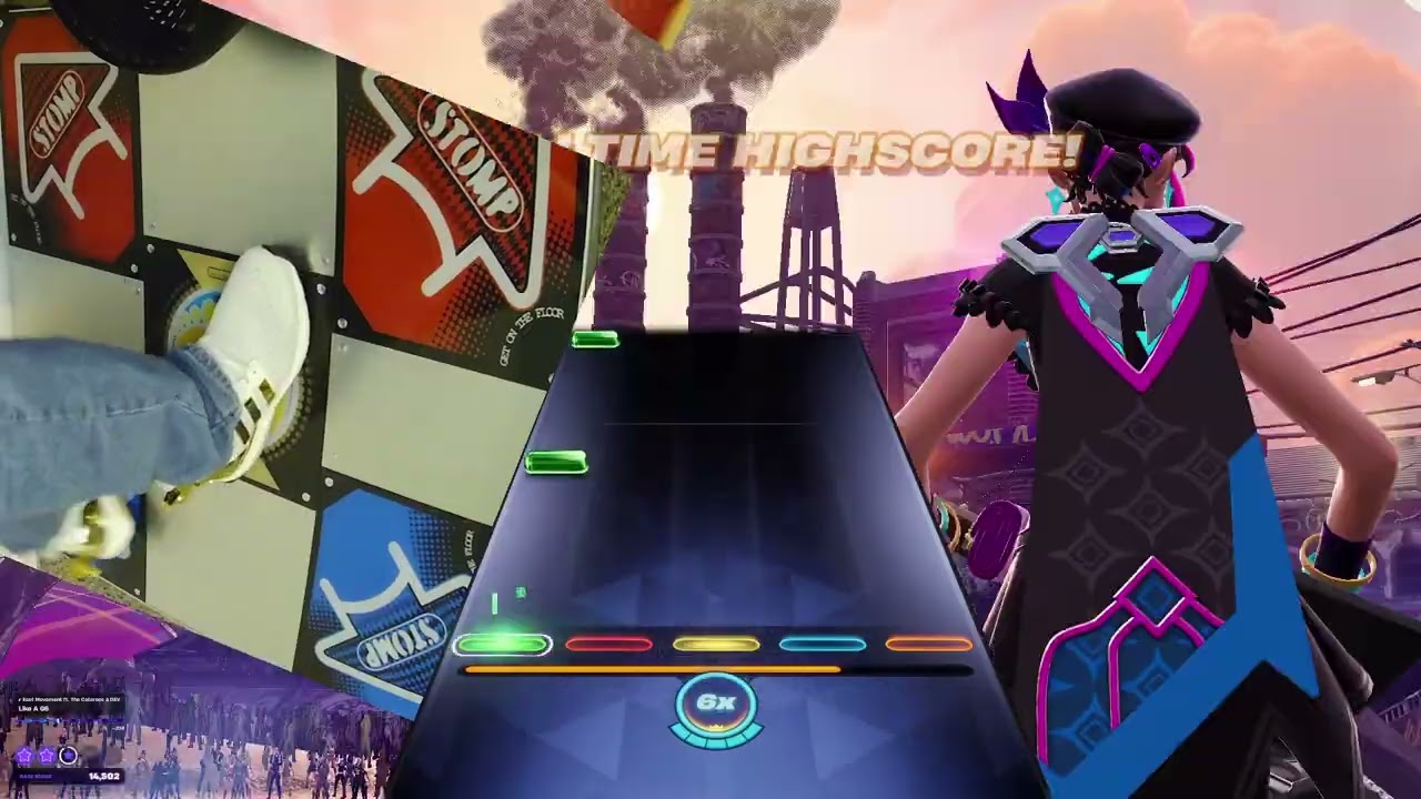 Pump It Up Fortnite Festival Expert: Like A G6 Far East Movement ft. The Cataracs & DEV Bass