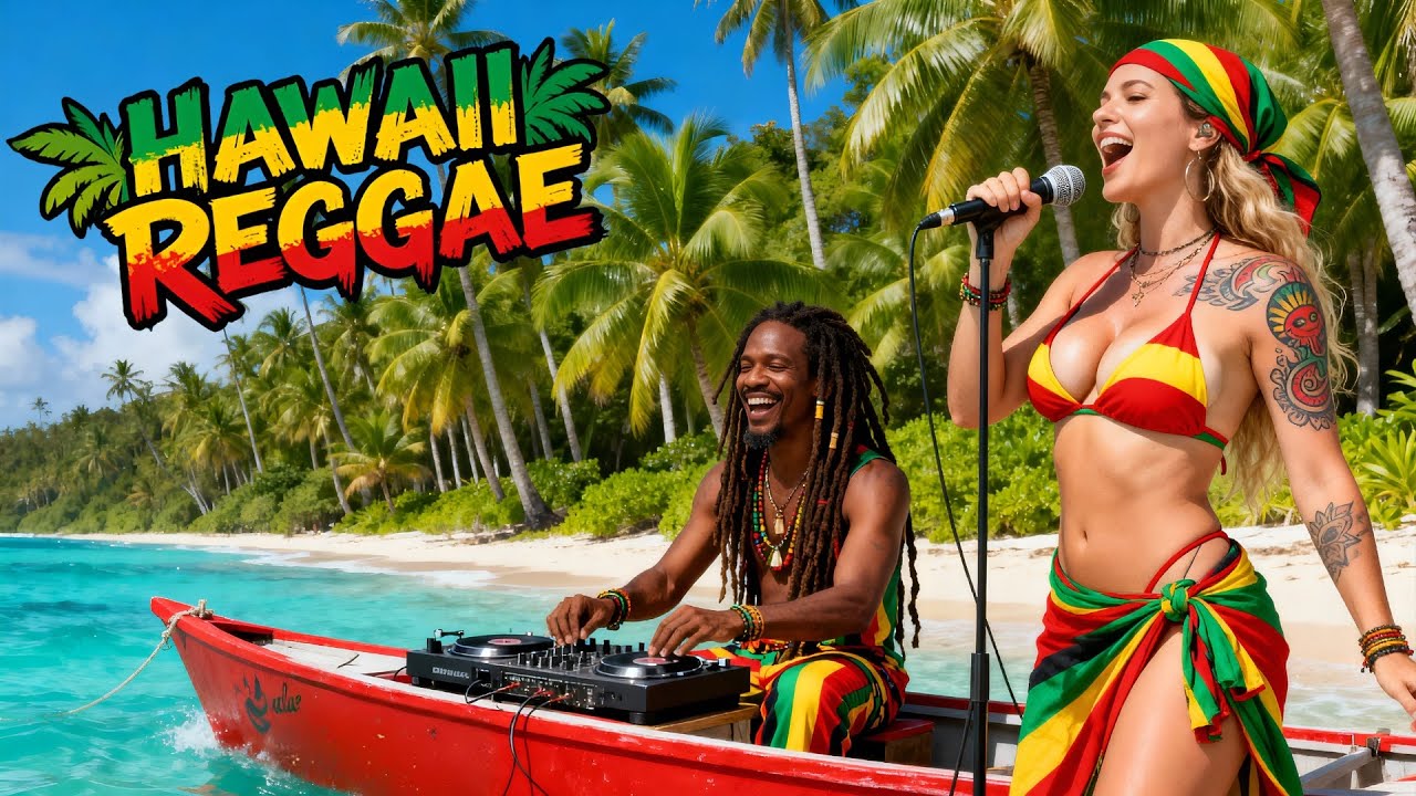 🌴 Tropical Chill Reggae – Summer Vibes, Hawaiian Island Beats for Relaxation & Fun ☀️