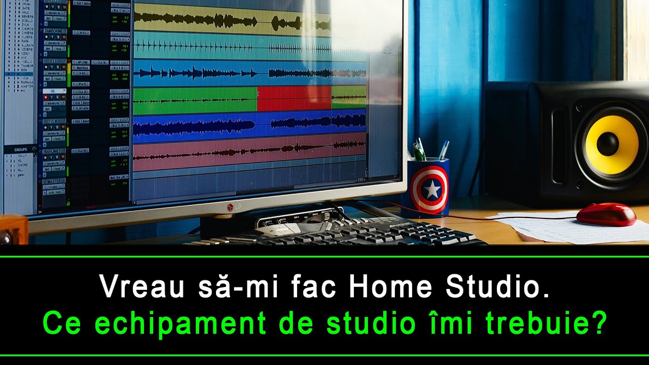 Vreau să-mi fac Home Studio. Ce echipament de studio &icirc;mi trebuie?