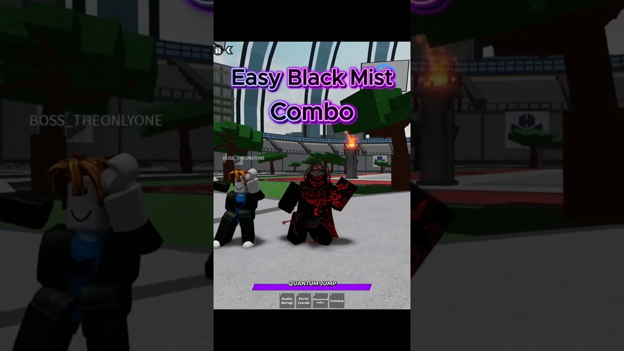 Easy Black Mist COMBO  #roblox #robloxpvp #viral #rblx #67kid #hbg #heroesbattlegrounds  #gaming