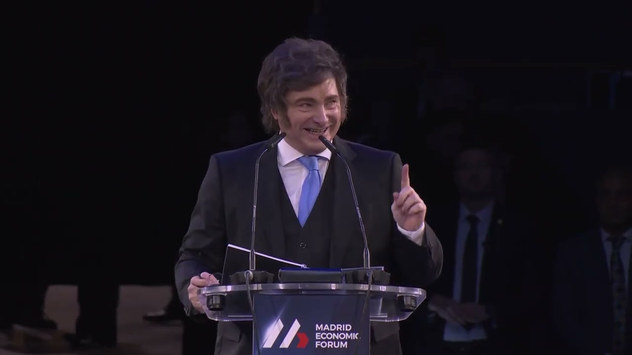 Discurso del Presidente Milei en el Madrid Economic Forum 2026