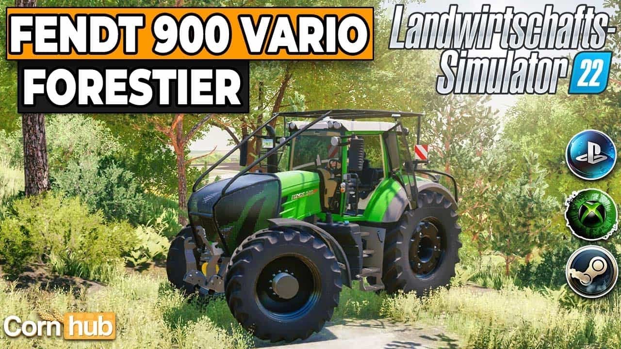 LS22 Mods - Fendt 900 Vario Forestier - LS22 Modvorstellung