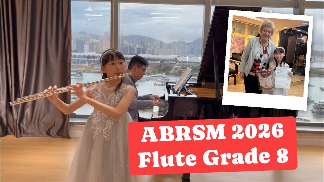 [Exam] ABRSM 2026 Flute Grade 8 A6 Mozart Allegro K285 