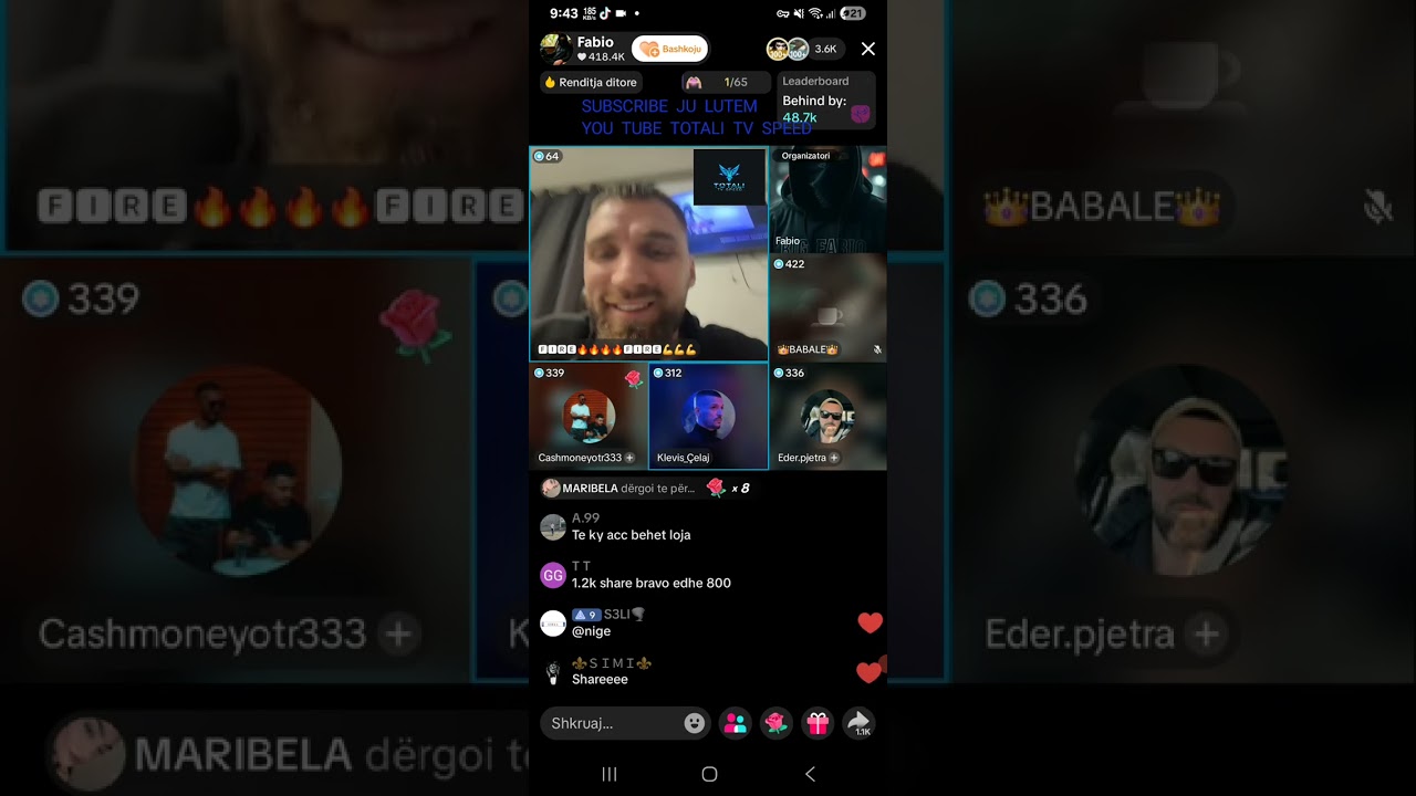 Fabio Dushku me Firen Live - sot data 30 dhjetor 2025 #showbizshqip #albania #kozakbraci 