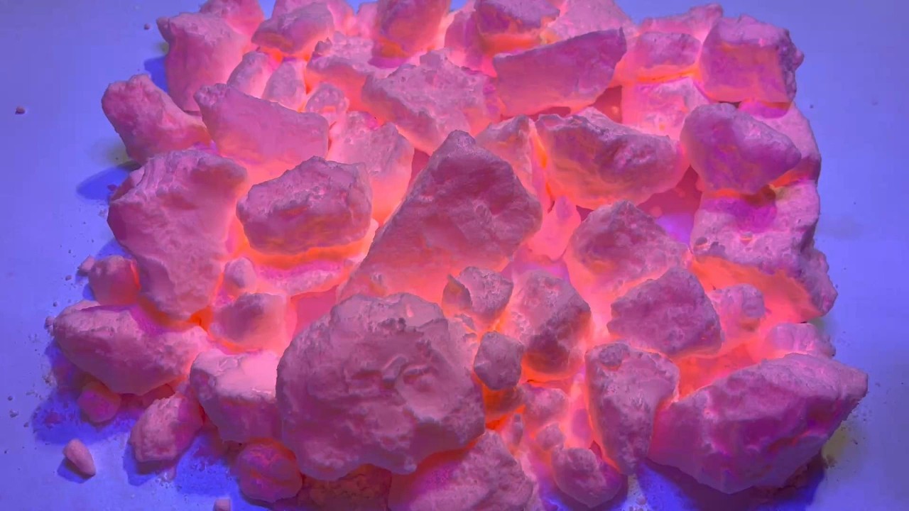 ASMR baking soda | Glowing Embers 💗🔥