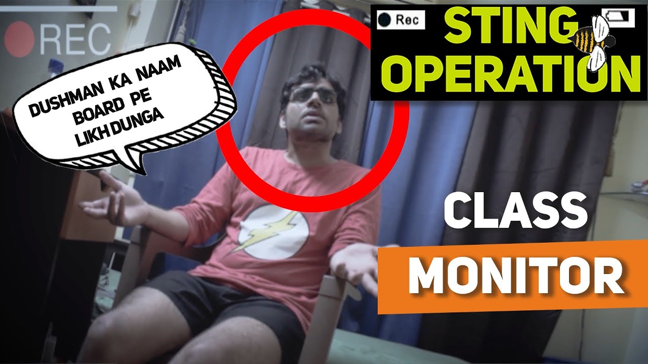 Sting Operation of Class Monitor | School Life Comedy