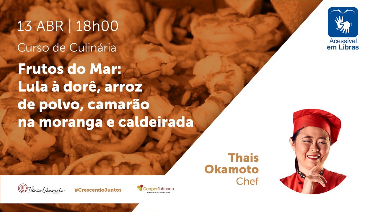 Curso Culinária CooperJohnson | Frutos do Mar