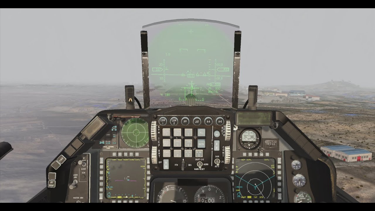 TR BMS 06 ILS Weather Landing. Falcon 4.0 BMS 4.38.1