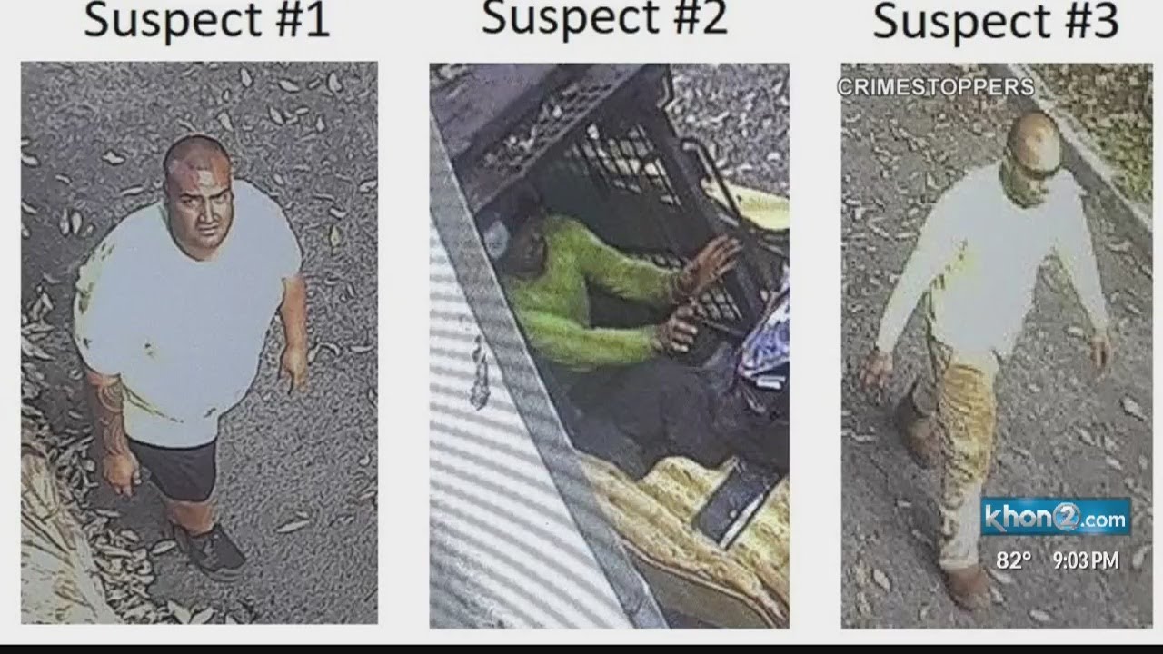 More heavy equipment stolen, police searching for suspects