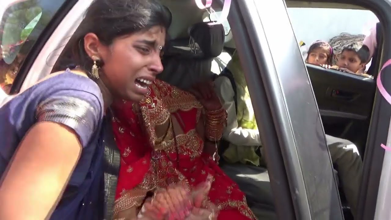 Indian Village Bagheli Shadi Shailendra Sang Sunita Ka Vivah Barat Nikashi & Bidai #shadivivah
