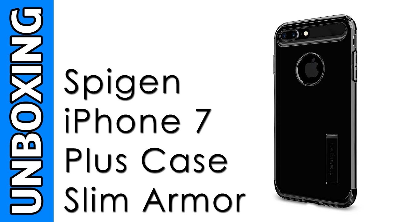 Spigen iPhone 7 Plus Case Slim Armor Unboxing