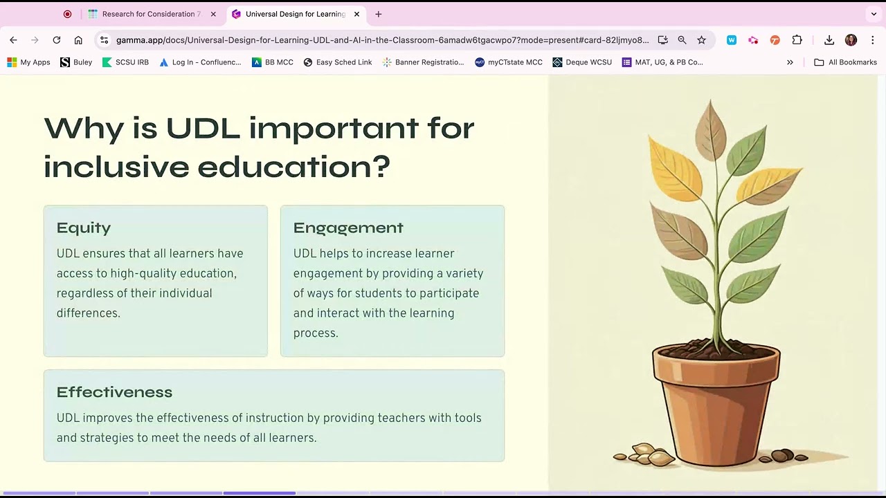AI and Universal Design for Learning - Intro