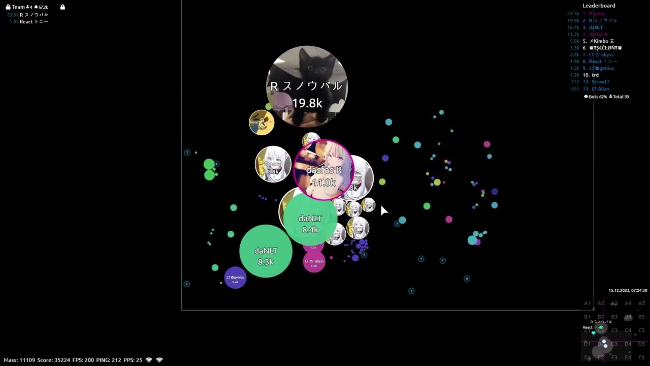 agar.io clan wars