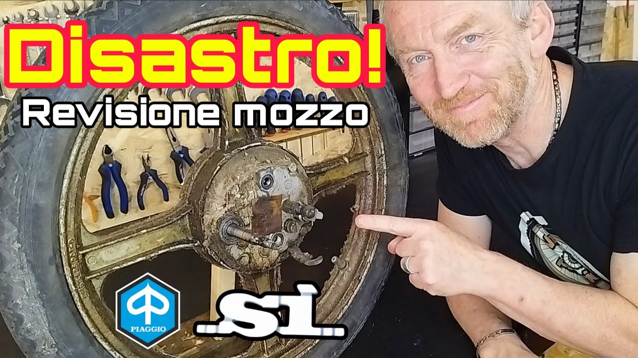 Restauro Piaggio SI Ep.5 - Revisione completa del mozzo posteriore
