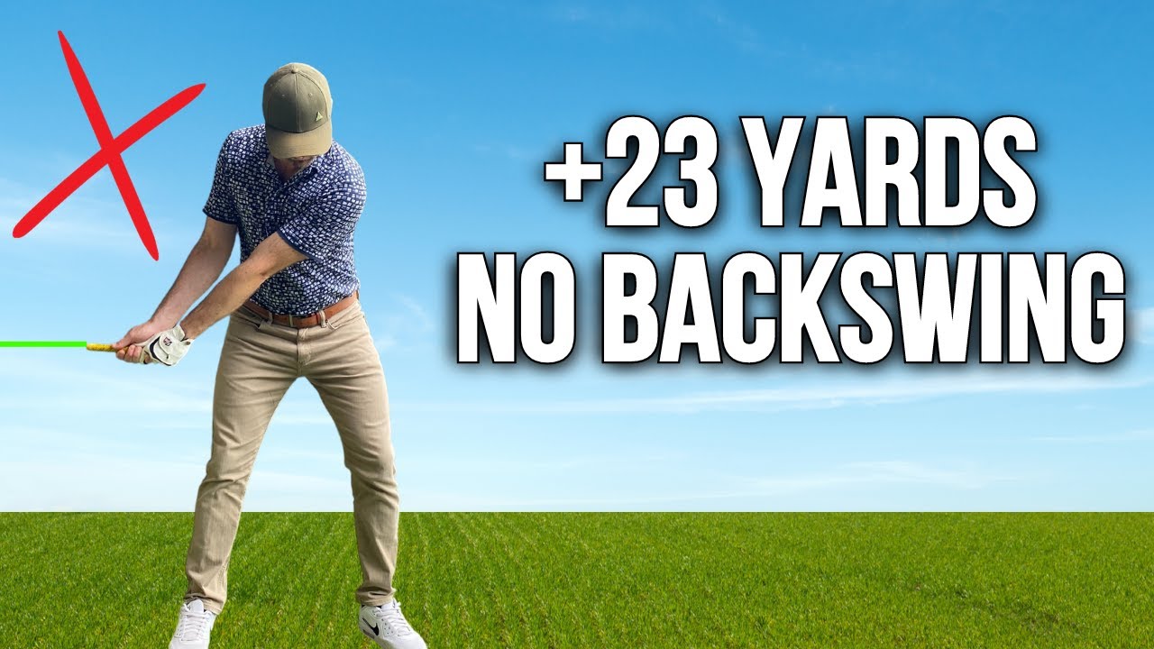 SHORT BACKSWING HIT IT FURTHER