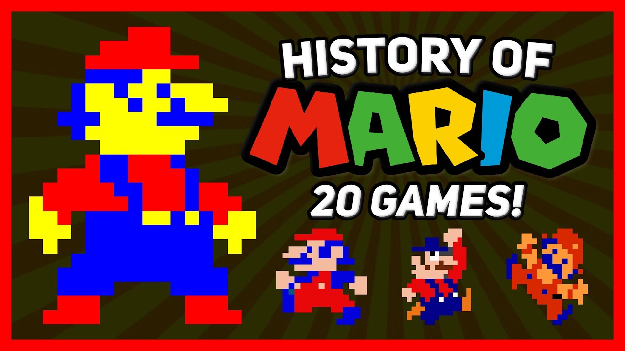 Complete Early History of Super Mario 🍄 (20 Games Explained!)