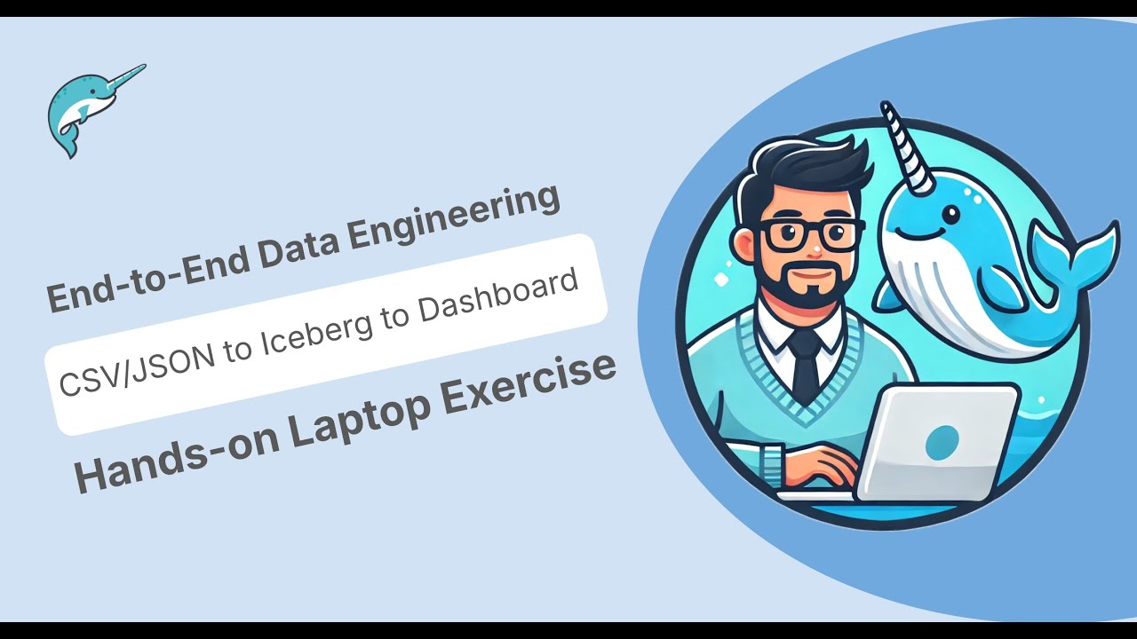 End-to-End Data Engineering from CSV/JSON/Parquet to Apache Iceberg to Apache Superset Dashboard