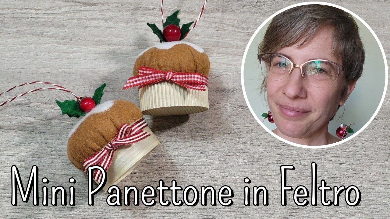 Mini Panettone in Feltro