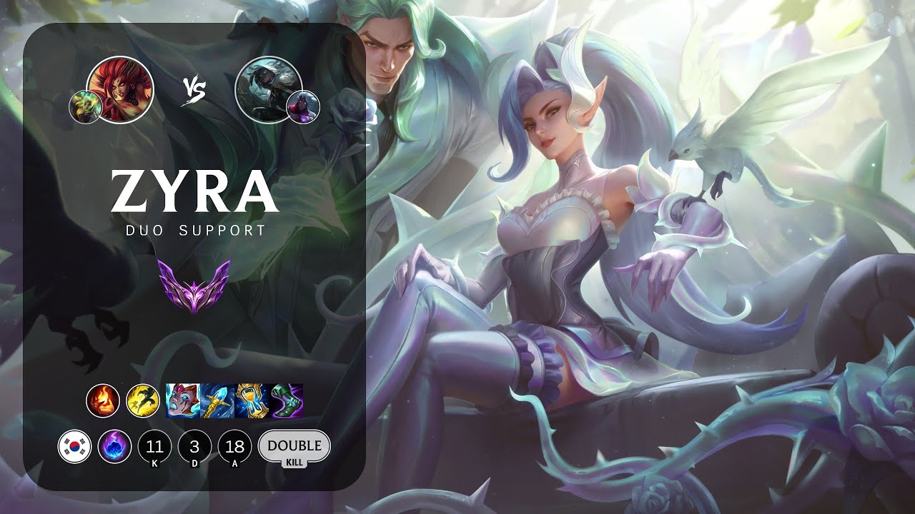 Zyra Support vs Senna - KR Master Patch 14.3