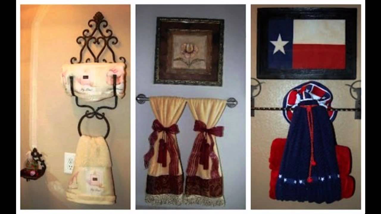 Great Bathroom towel decorating ideas