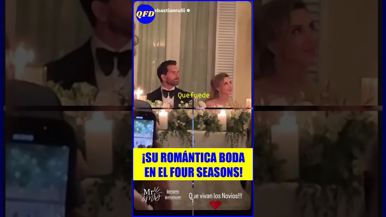 💍&iexcl;LA ELEGANTE BODA DE ARAP BETHKE Y ANNA TAZZER REVELADO!