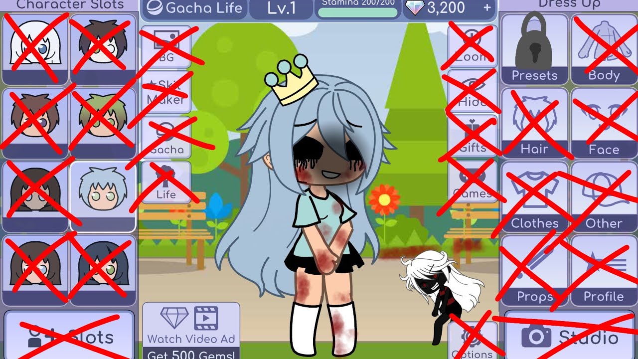 gacha-glitch😨storia horror...