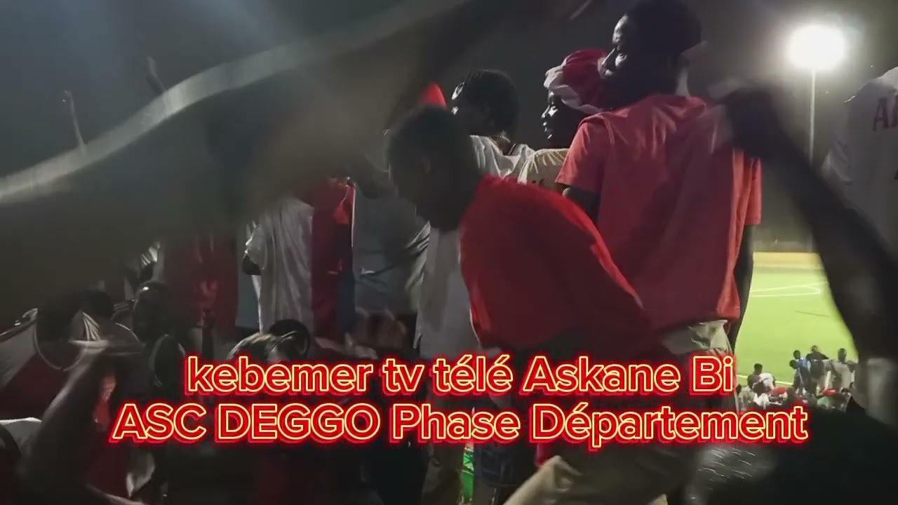 ASC DEGGO de Kebemer après sa victoire contre ASC HLM phase Départementale 2024 / 2025