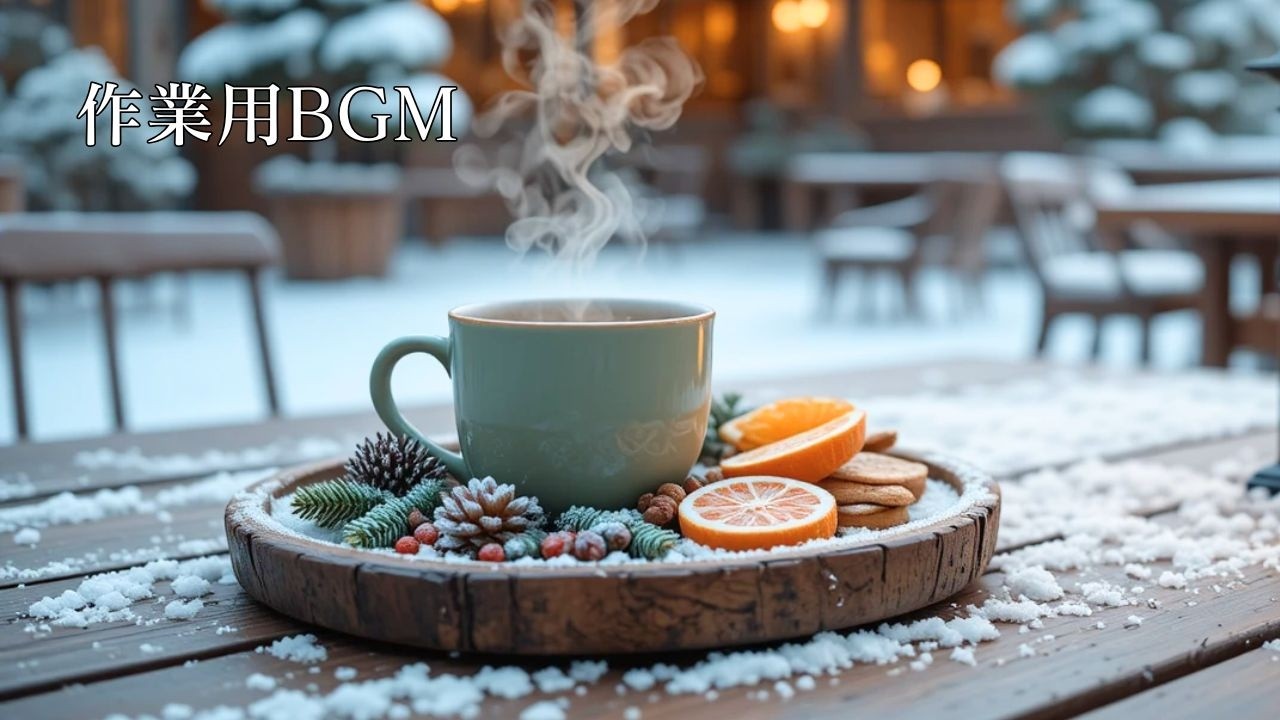 【作業用BGM】静かに流れるウィンタージャズ｜長時間集中を支える冬カフェBGM ❄️☕Winter Jazz for Sustained Productivity