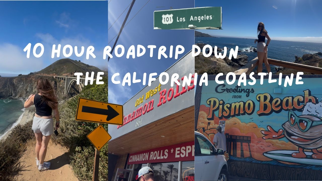 Driving 10 Hours from San Francisco to Hollywood // USA Road Trip Diaries 🤠🇺🇸🌵🧚