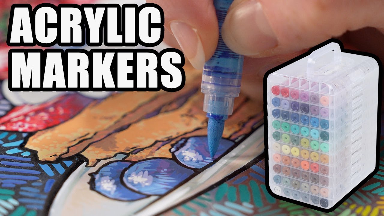 Creative Inspirations Acrylic Brush Tip Markers