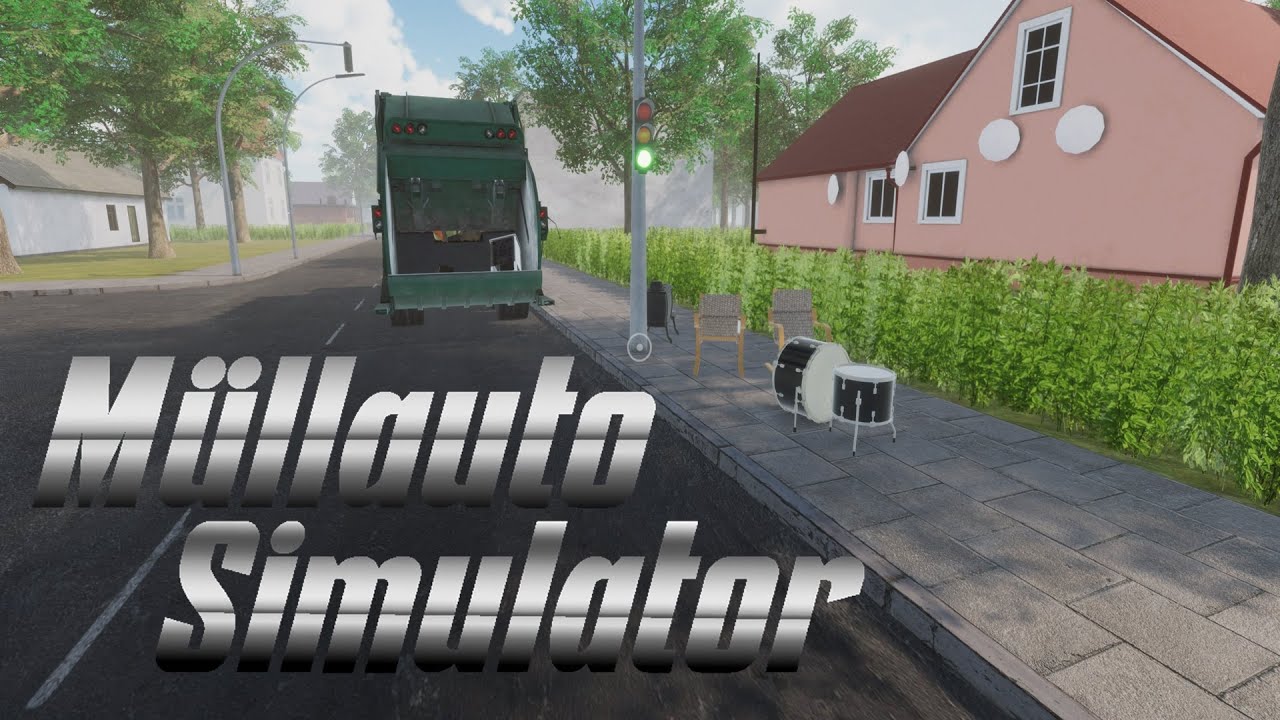 Auf in die Spermüll Sammlung • Müllauto - Simulator