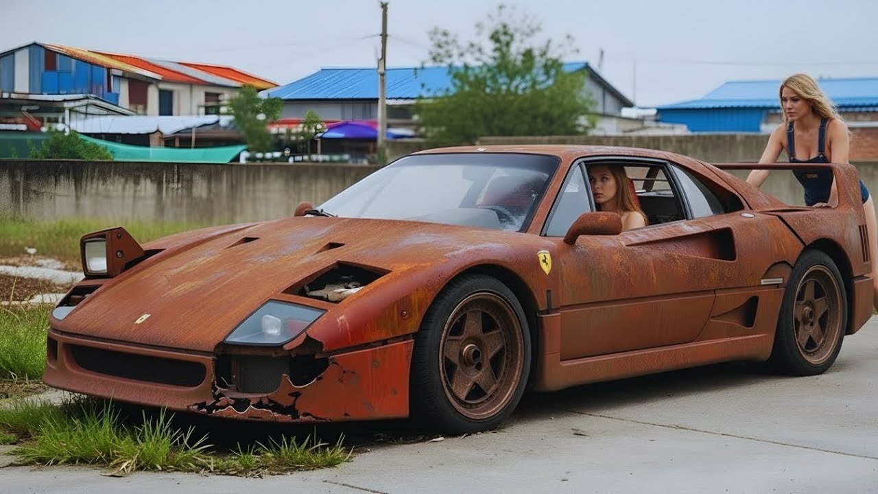 ASMR Car Restoration | Full Restoration 1987 Ferrari F40 from abundant Condition to Looking New
