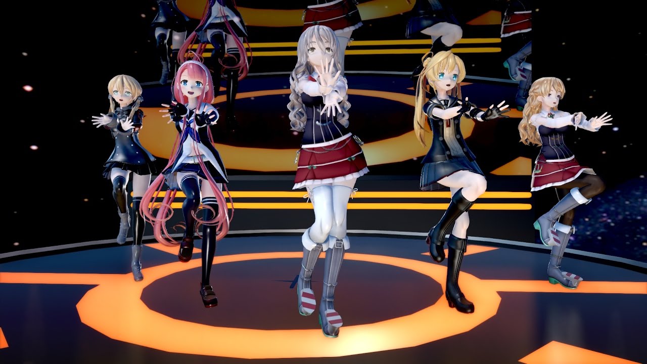 [MMD]1796 Kantai Collection Girl BAR BAR BAR[DL][1080P,60FPS][RAY MMD 1.2.0](艦娘)