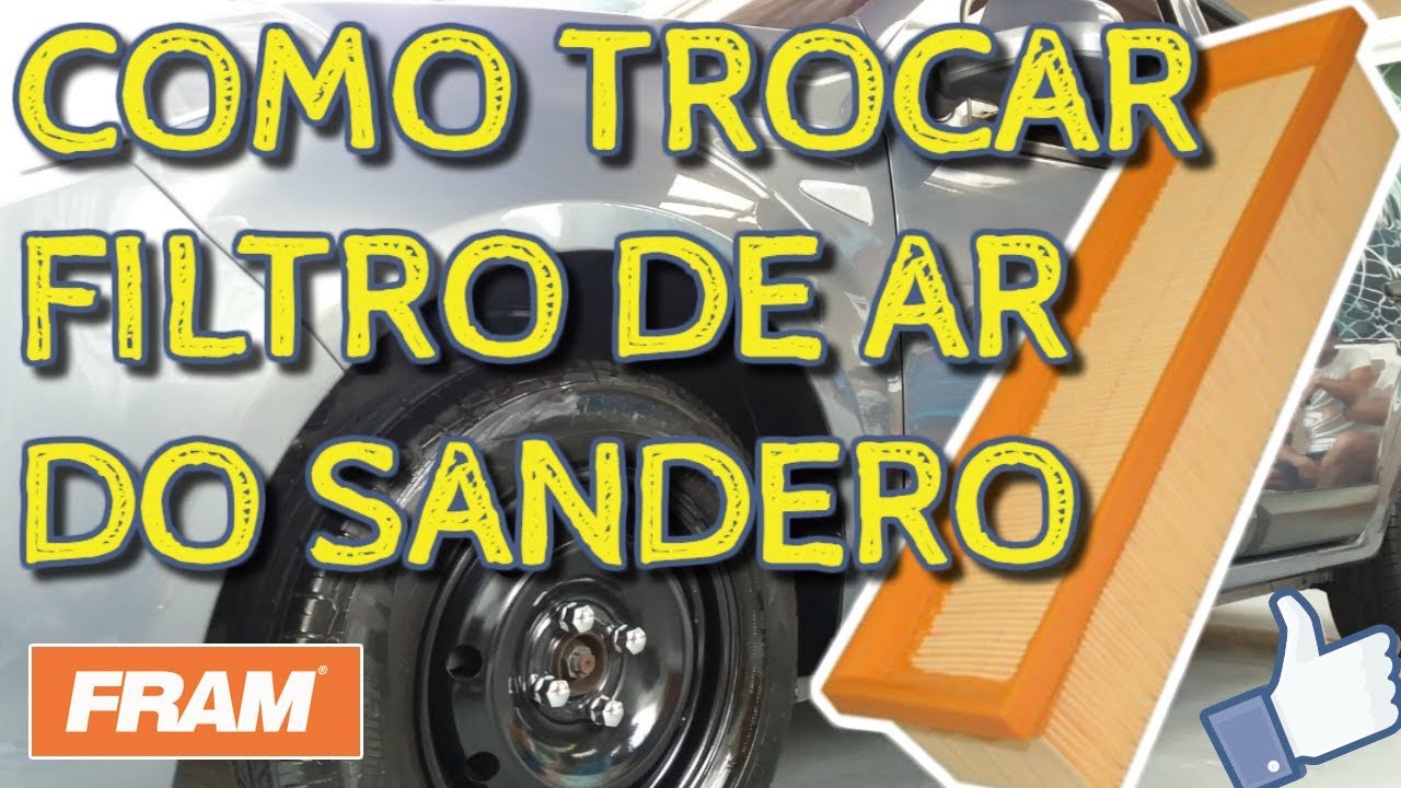 Como trocar filtro de ar do sandero - Faça você mesmo