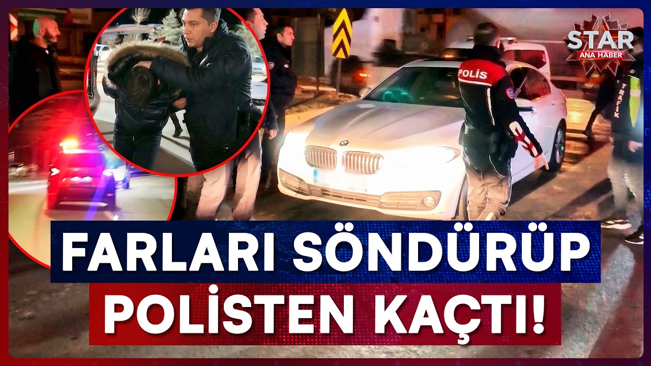 16 Yaşındaki Genç, Babasının Lüks Aracıyla Polisi Peşine Taktı! 381 Bin TL Para Cezası Aldı!