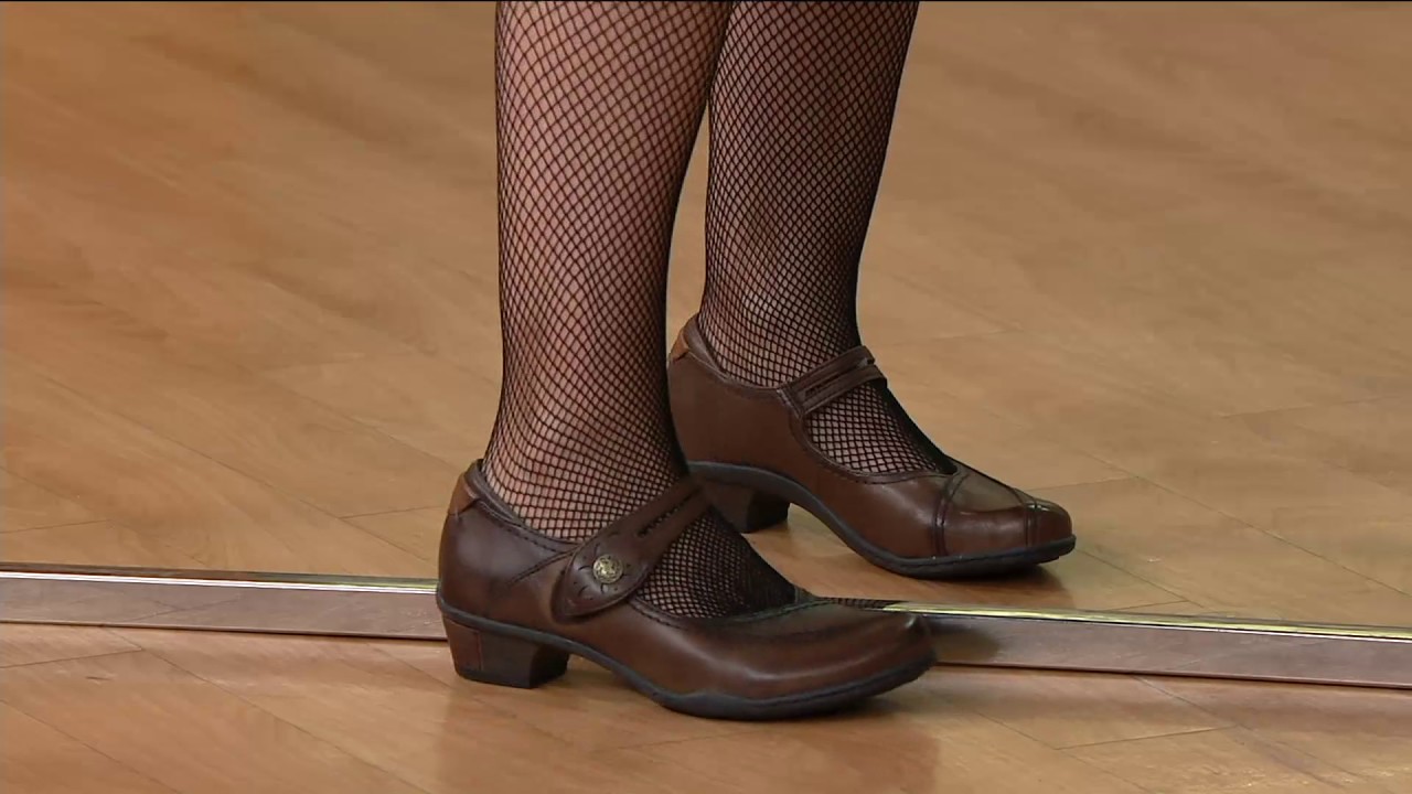 Earth Leather Mary Janes - Jasper on QVC
