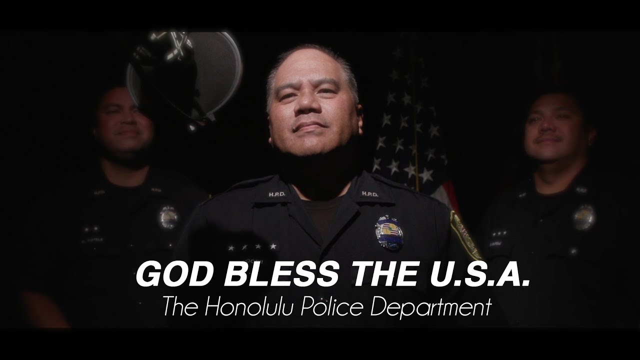 God Bless the USA - The Honolulu Police Department