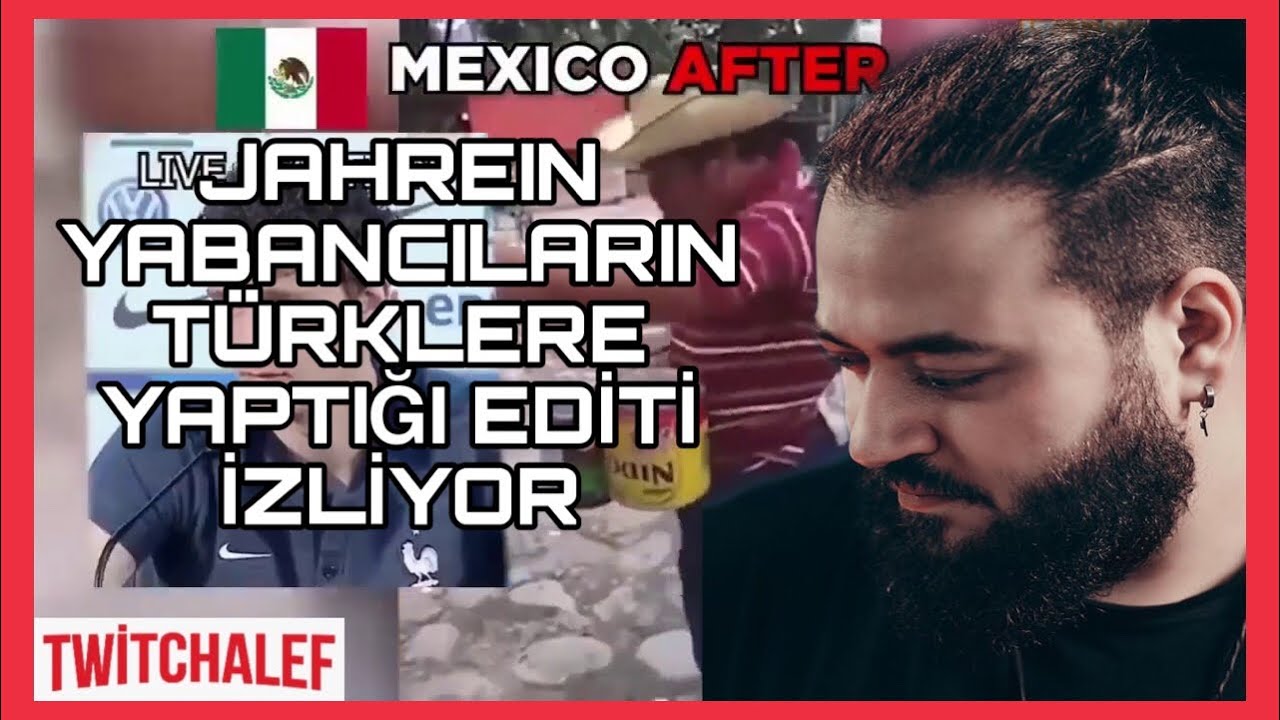 JAHREIN YABANCILARIN T&Uuml;RKLERE YAPTIĞI EDİTİ İZLİYOR
