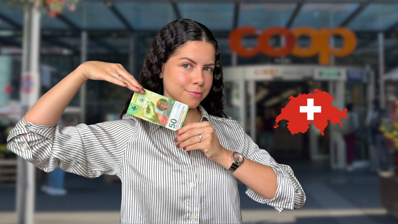 Mercado na Su&iacute;&ccedil;a: O Que Levo com 50 Francos? (Custo de Vida 2025)