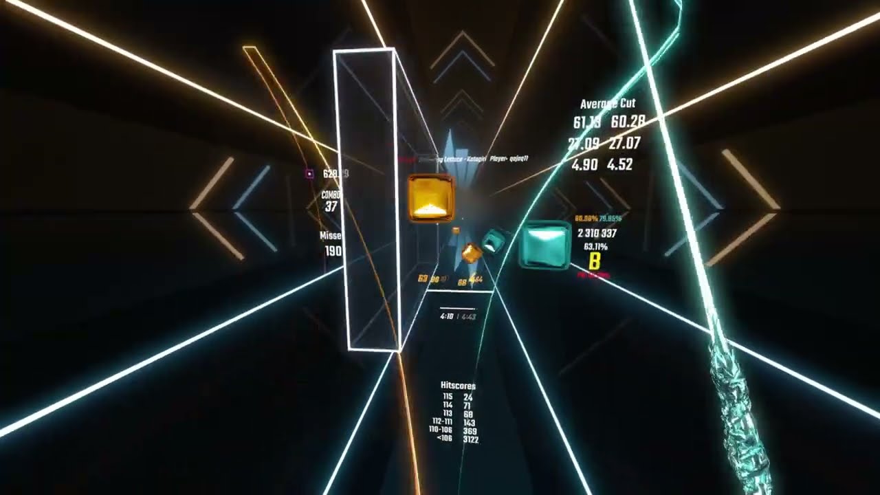 [Beat Saber] Qajaq11 || Delivering Lettuce - 63.03% - Level 34 Streams