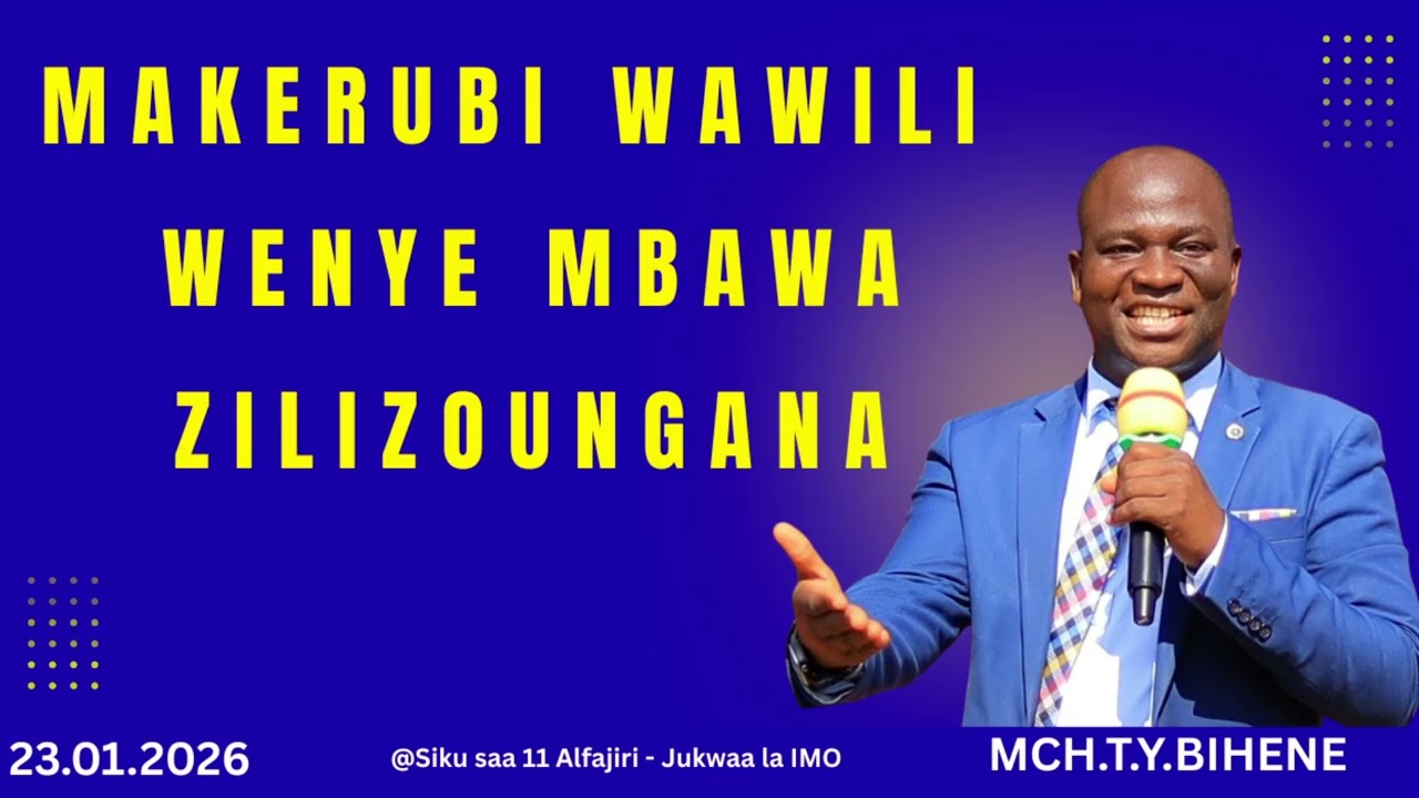 MAKERUBI WAWILI WENYE MBAWA ZILIZOUNGANA | SIKU YA 6 | PR THOMAS BIHENE
