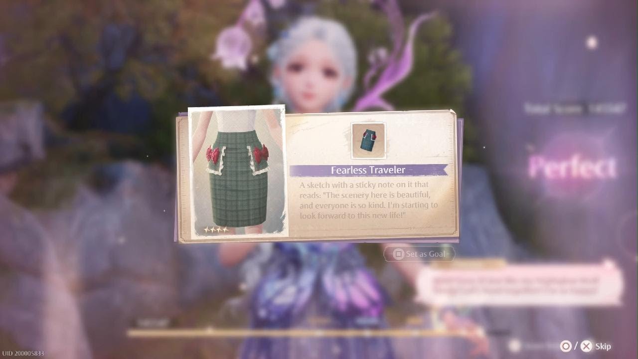 Challenge Owuwu And Get The Fearless Traveller Sketch #InfinityNikki