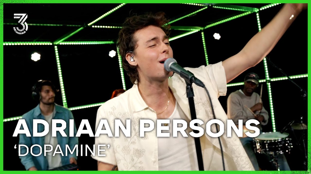 Adriaan Persons live met ‘DOPAMINE’ | 3FM Live Box | NPO 3FM