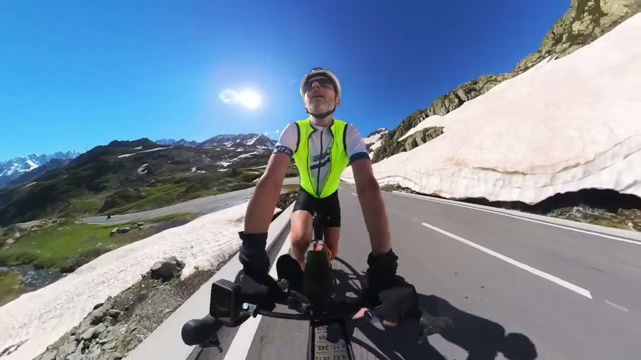Col du Grand St Bernard-Aoste et retour