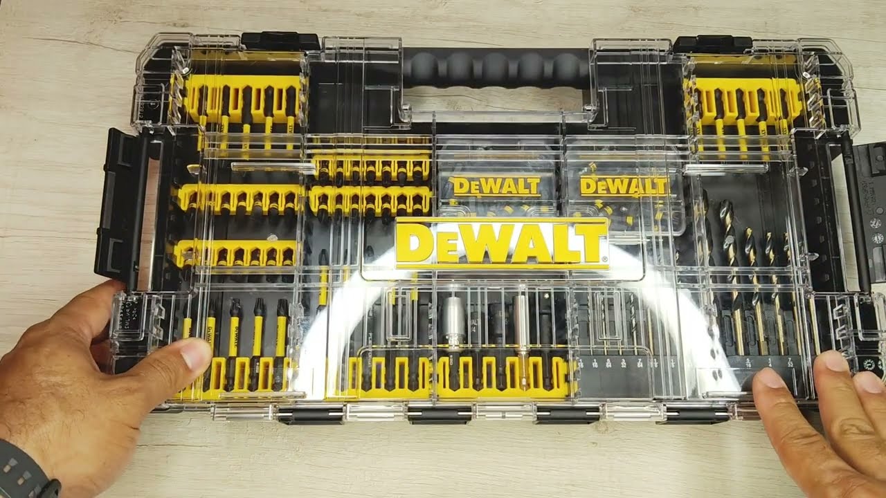 Caja TOUGH CASE Dewalt DWANGFT100SET. #dewalt #powertools #flextorq  #toughcase #atornillador #diy