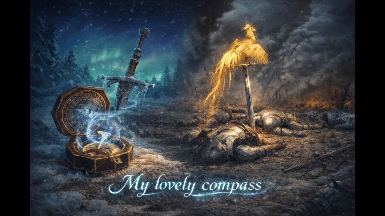 Control Sihil and toxic Magic compass / Контрольный Сигиль и токсичный  Магический компасс