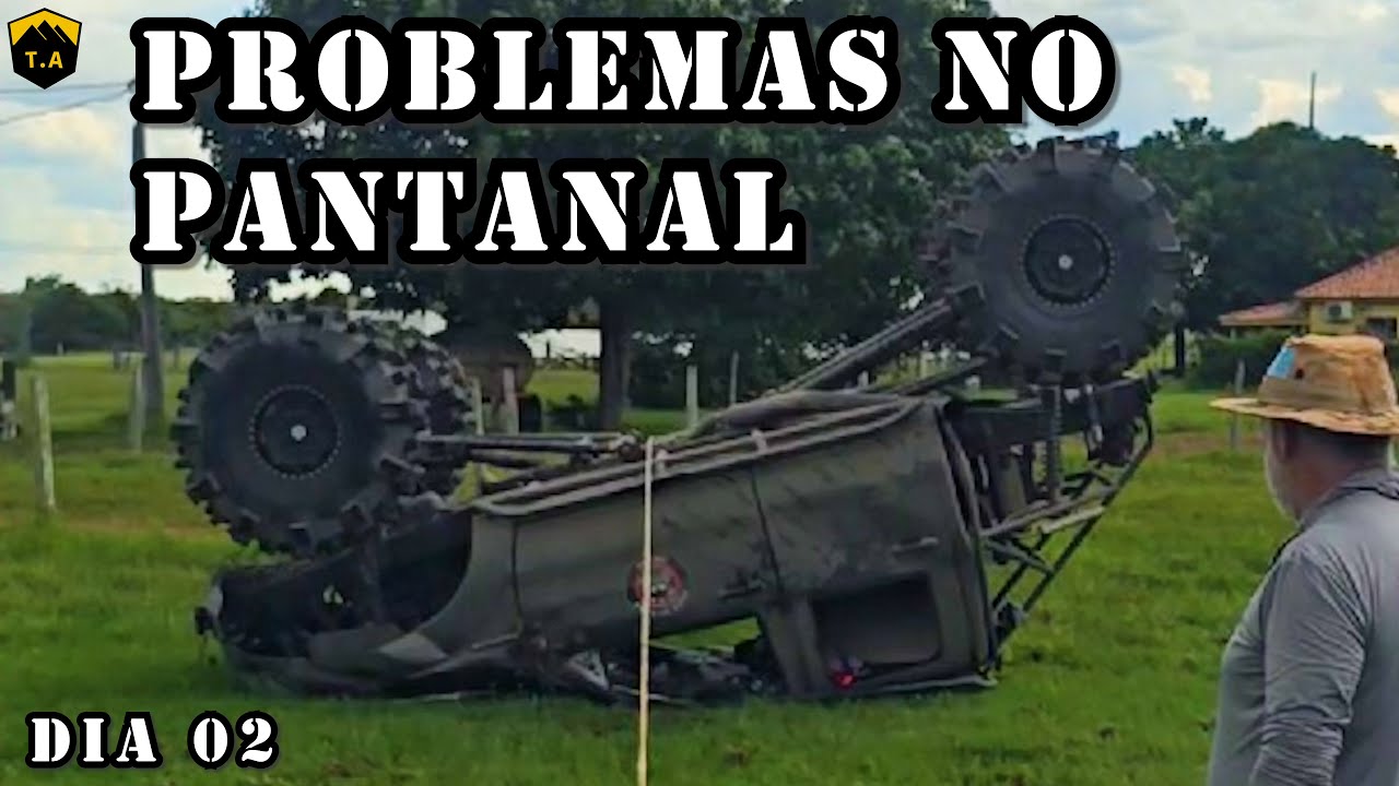 Dia 2 - Problemas na Travessia Pantanal - Soluções Radicais 🐊⚠️